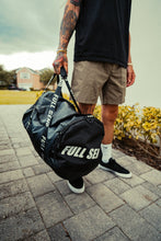 Load image into Gallery viewer, FULL SEND BLACK DUFFLE BAG
